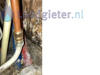 Loodgieter Stadsverwarming Lekkage cv-leiding stadsverwarming in meterkast