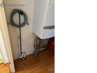 Loodgieter CV ketel verplaatsen Cv-ketel verplaatsen ivm ruimte wasmachine